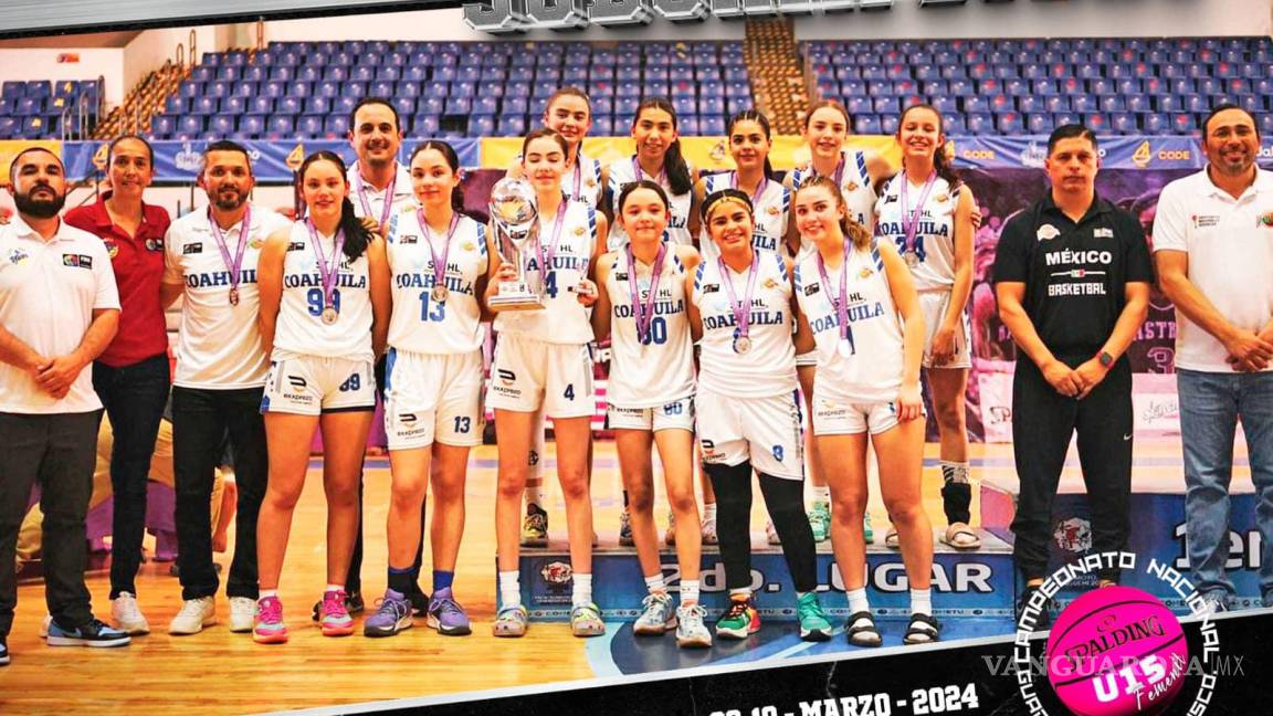 Selección Femenil de basquetbol de Coahuila cosecha un podio más