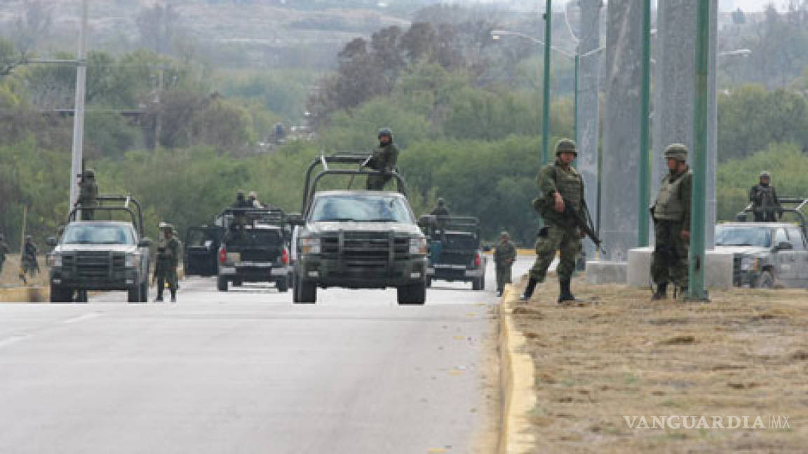 Se enfrenta Ejército Mexicano con delincuentes en Piedras Negras, Coahuila