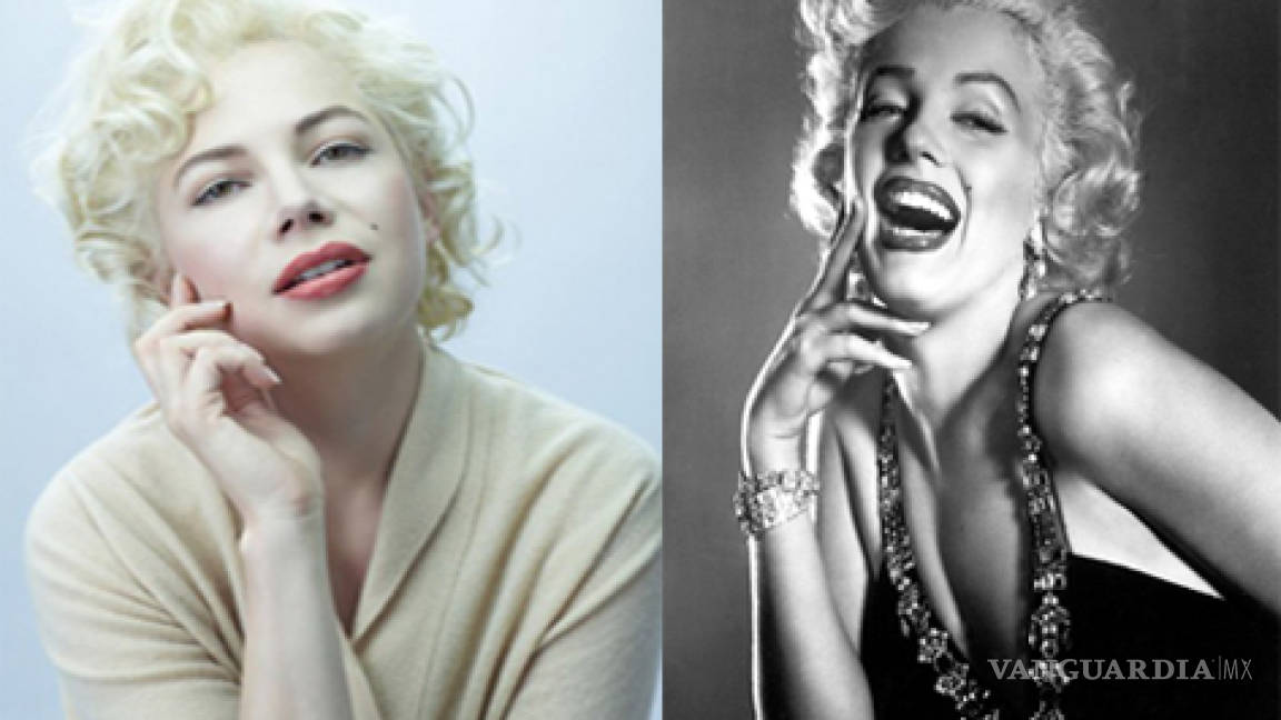 Michelle Williams, poseída por Marilyn Monroe
