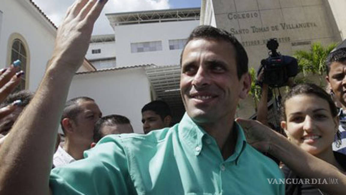 Respalda el PAN a Capriles en elecciones venezolanas