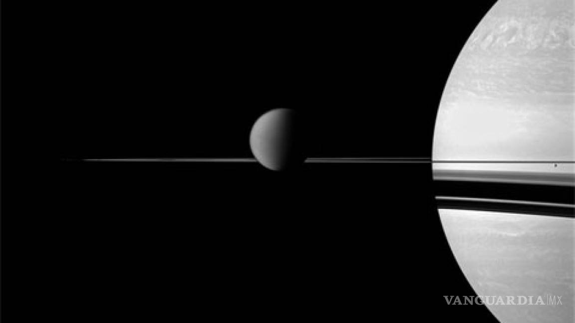 NASA detecta oxígeno en luna de Saturno