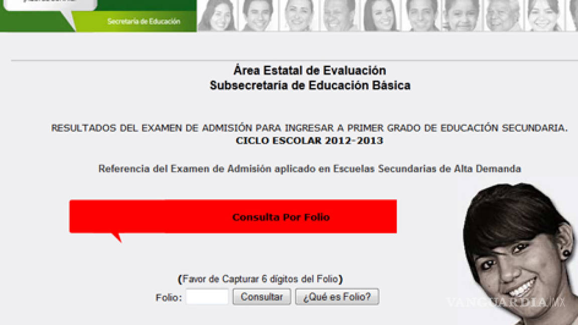 Consulta los resultados del Examen de Admisión aplicado en Escuelas Secundarias de Coahuila