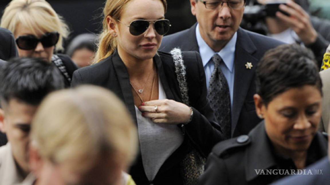 Lindsay Lohan sale de rehabilitación