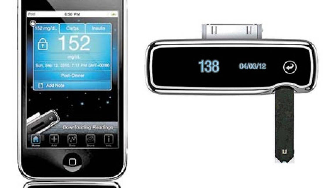 IBG Star, gadget para medir glucosa con iPod o iPhone