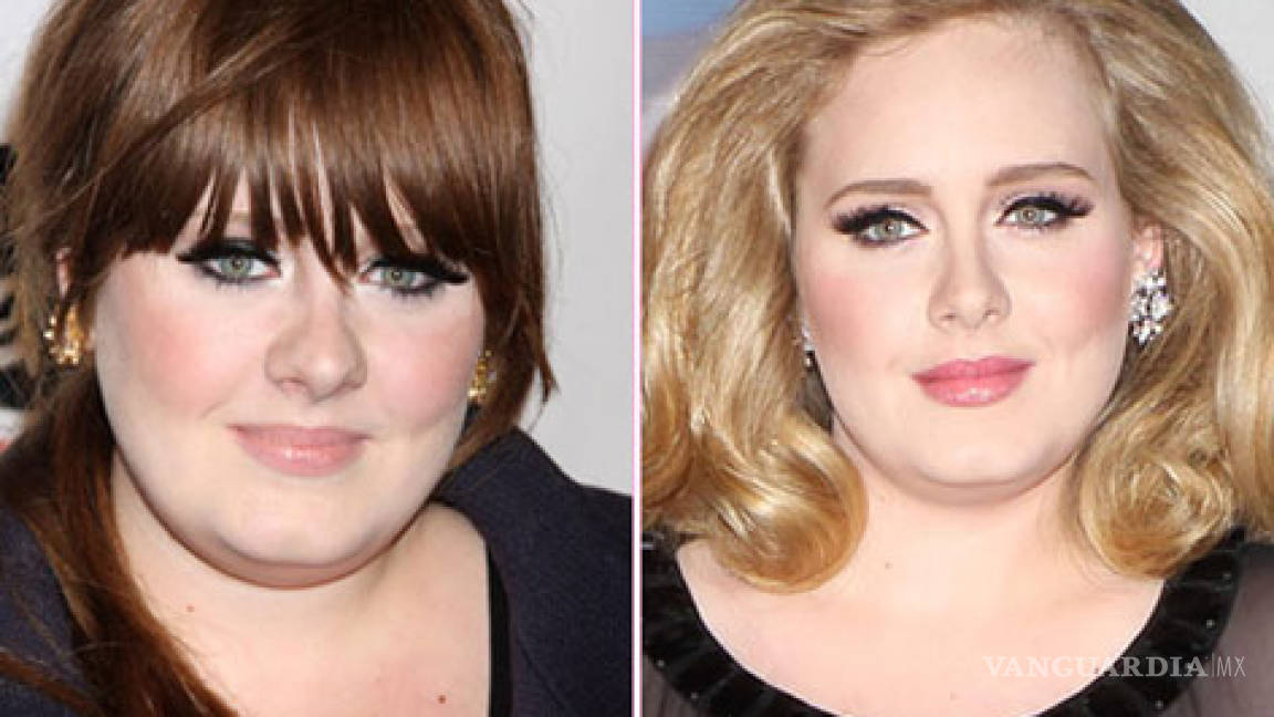 Adele está cambiando, adelgazó, se tiñó y hasta se cambió la nariz