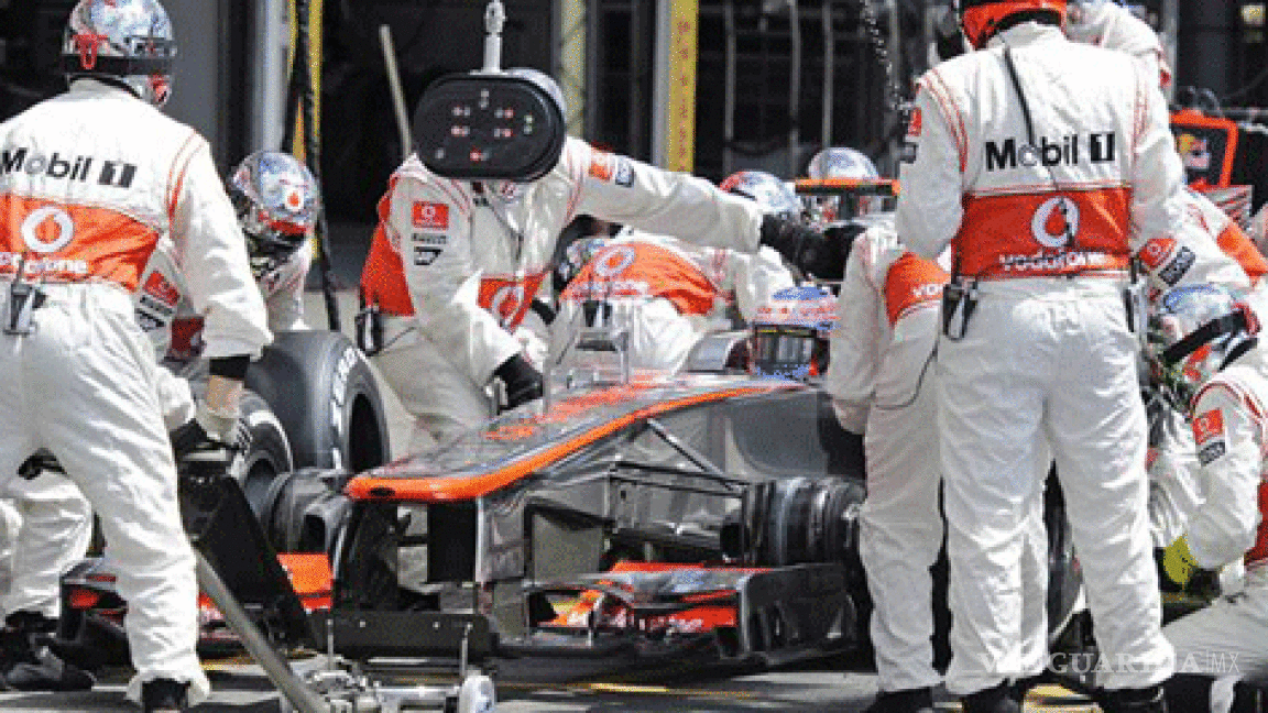 McLaren batió un récord en cambio de neumáticos