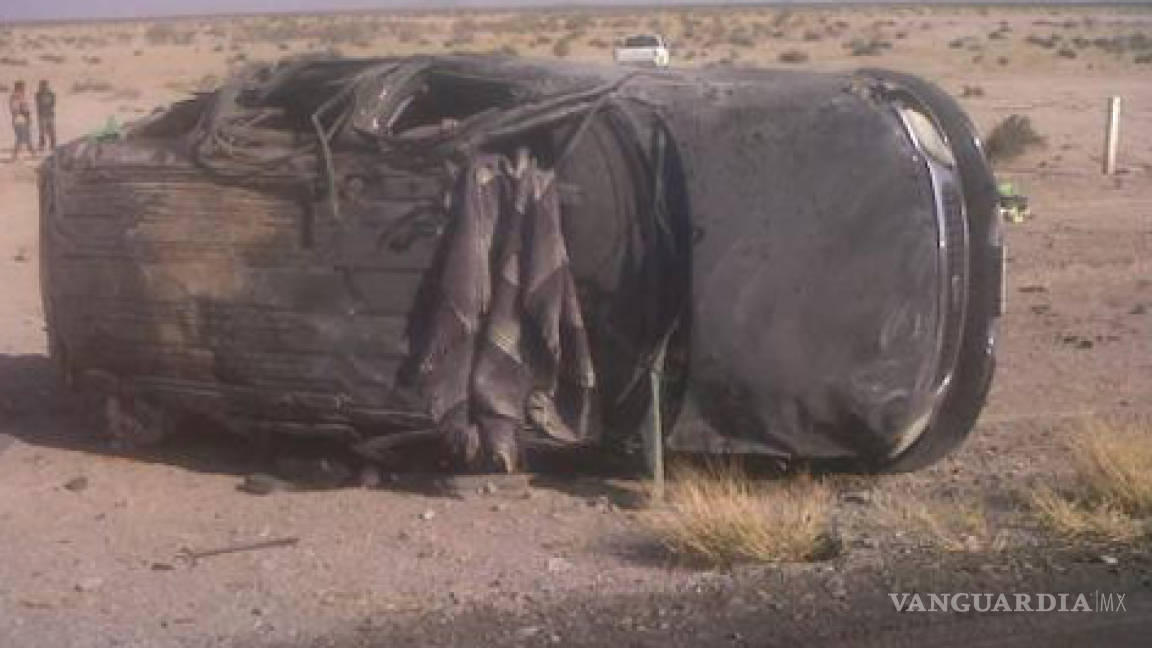 Mueren cinco en trágico accidente en carretera Torreón-Saltillo