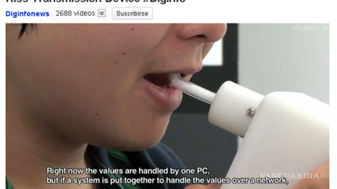Crean un gadget para besar por internet en Japón