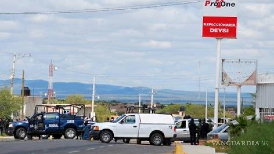 Hallan a tres personas asesinadas en Zacatecas