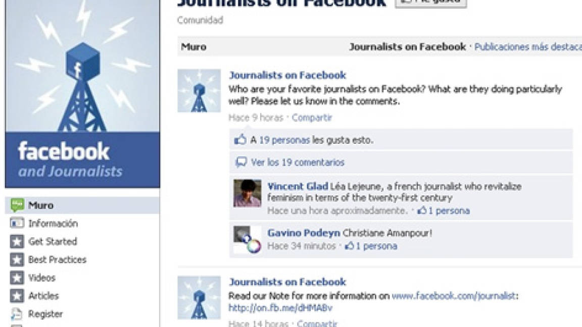 Los periodistas están en la mira de Facebook