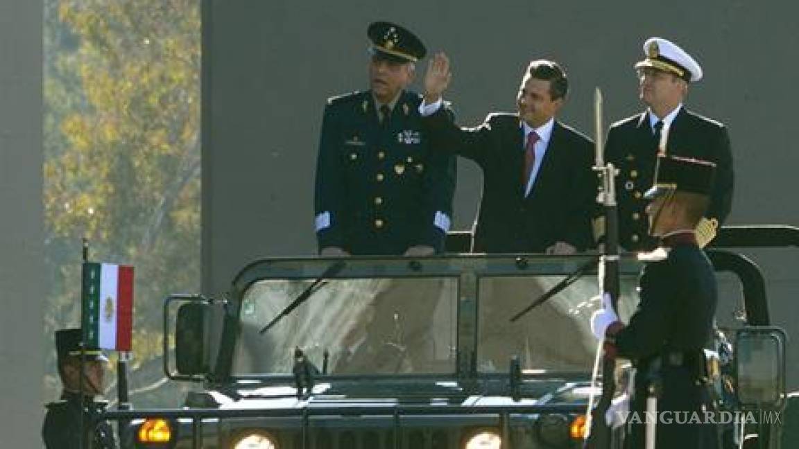 Peña Nieto anuncia mayor inversión en las Fuerzas Armadas
