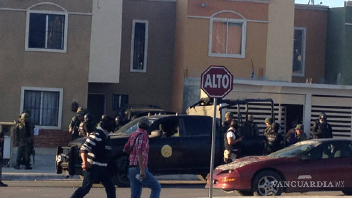 Reportan enfrentamiento en Saltillo, aseguran dos vehículos y armas