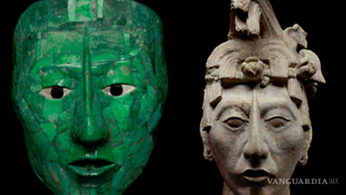 Las caras de roca de los dioses mayas