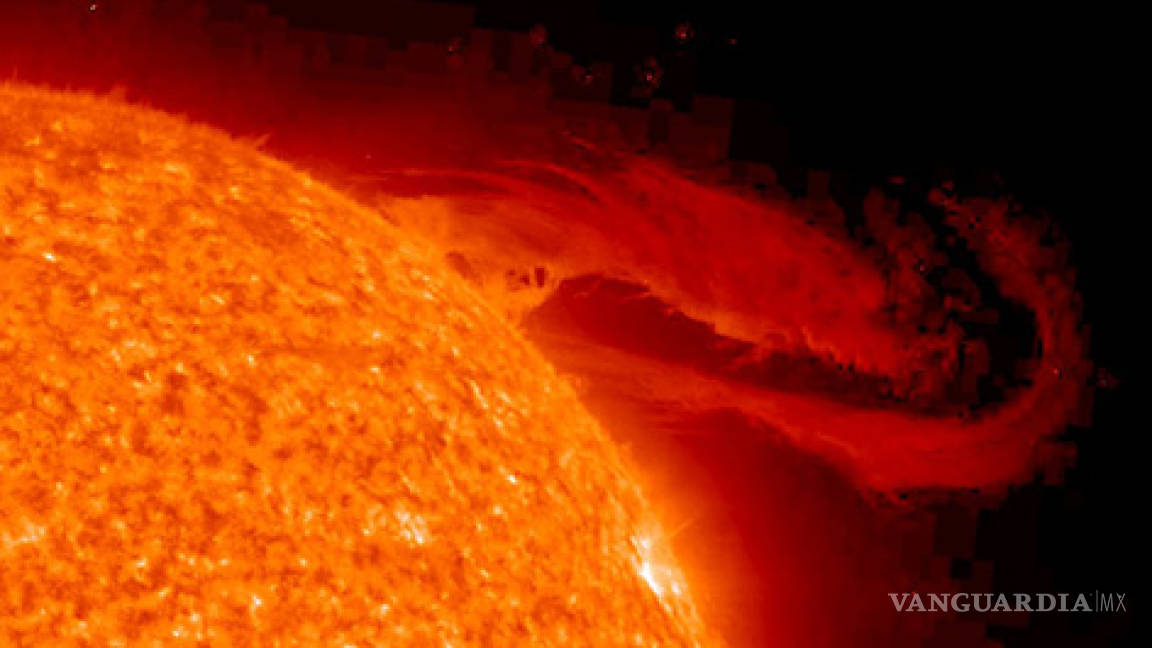 Registran la erupción solar más grande en últimos seis años