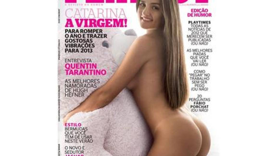 Brasileña que subastó virginidad, en Playboy