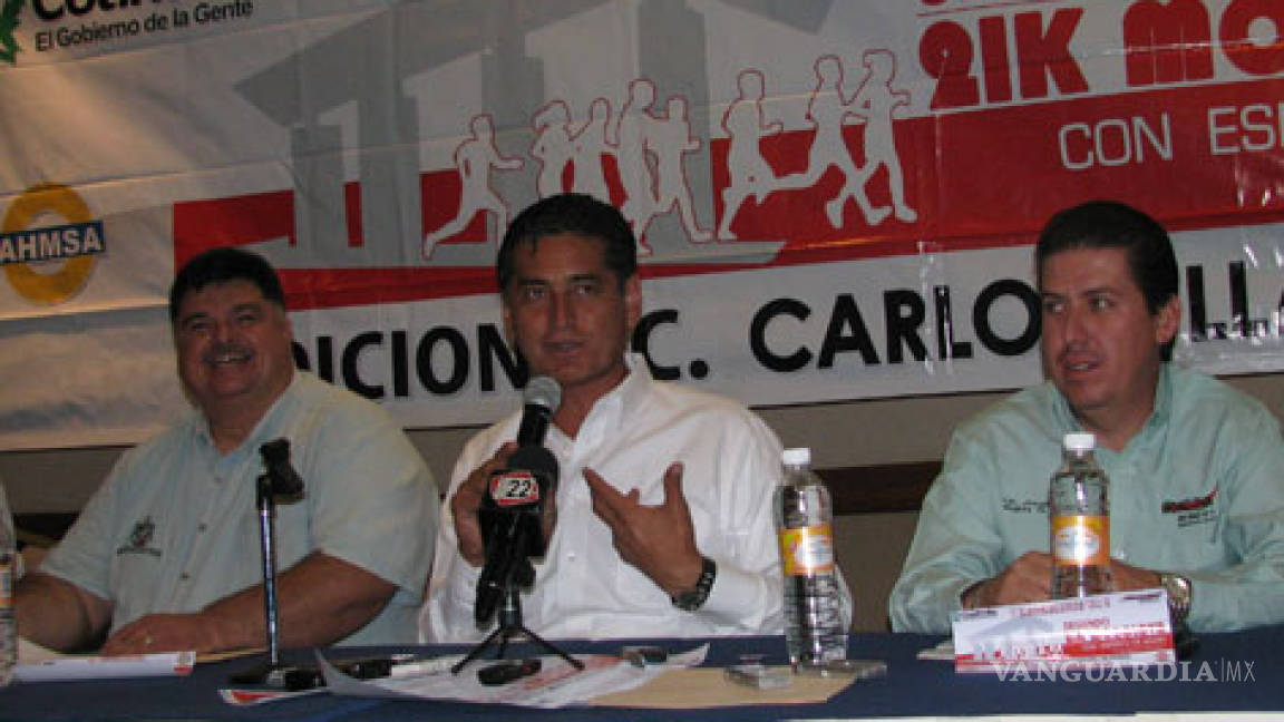 Convocan a atletas a Segunda Edición de la Carrera 21 k en Monclova, Coahuila