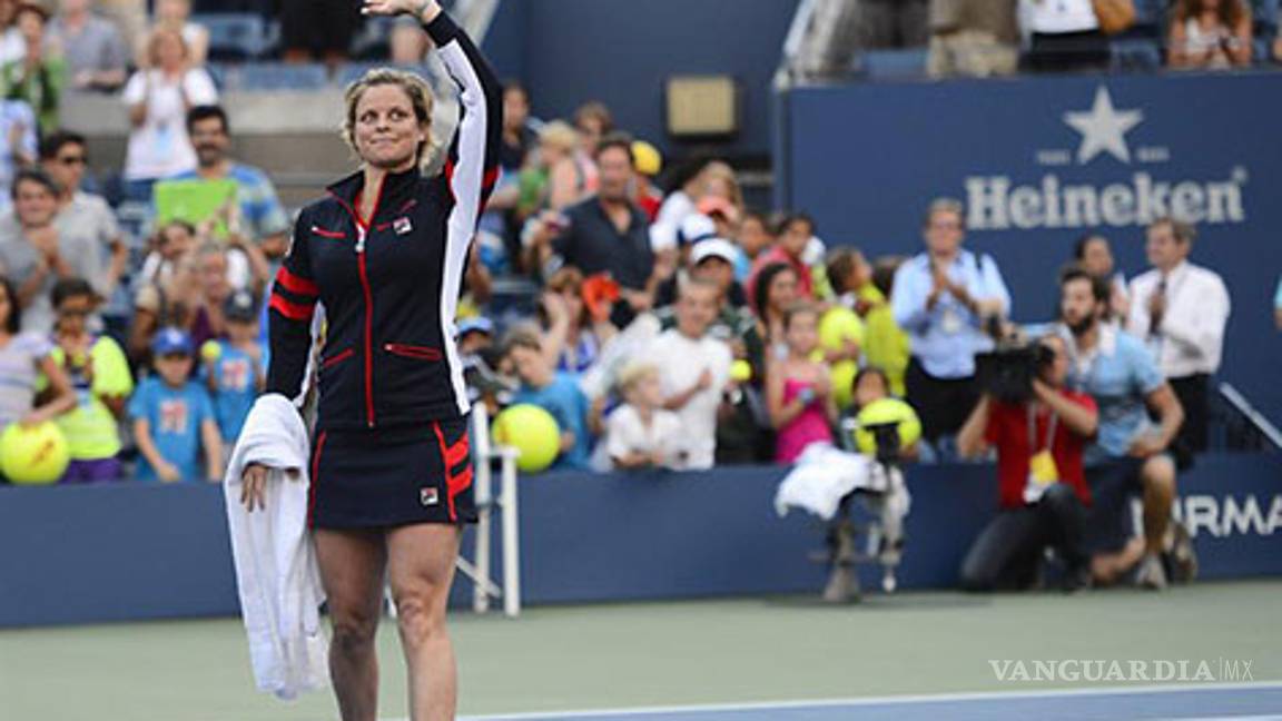 Kim Clijsters dice &quot;goodbye&quot; en Nueva York