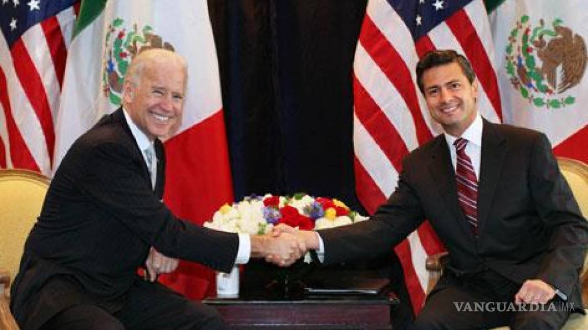 Biden trae voto de confianza de Obama al gobierno de EPN