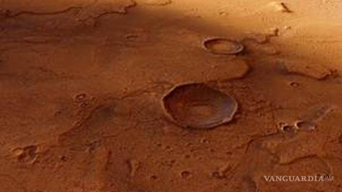 ESA halla evidencias de agua en Marte