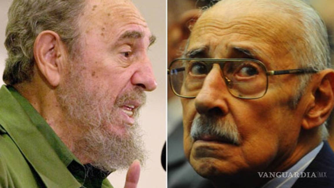 Fidel Castro apoyó la dictadura de Jorge Videla en Argentina