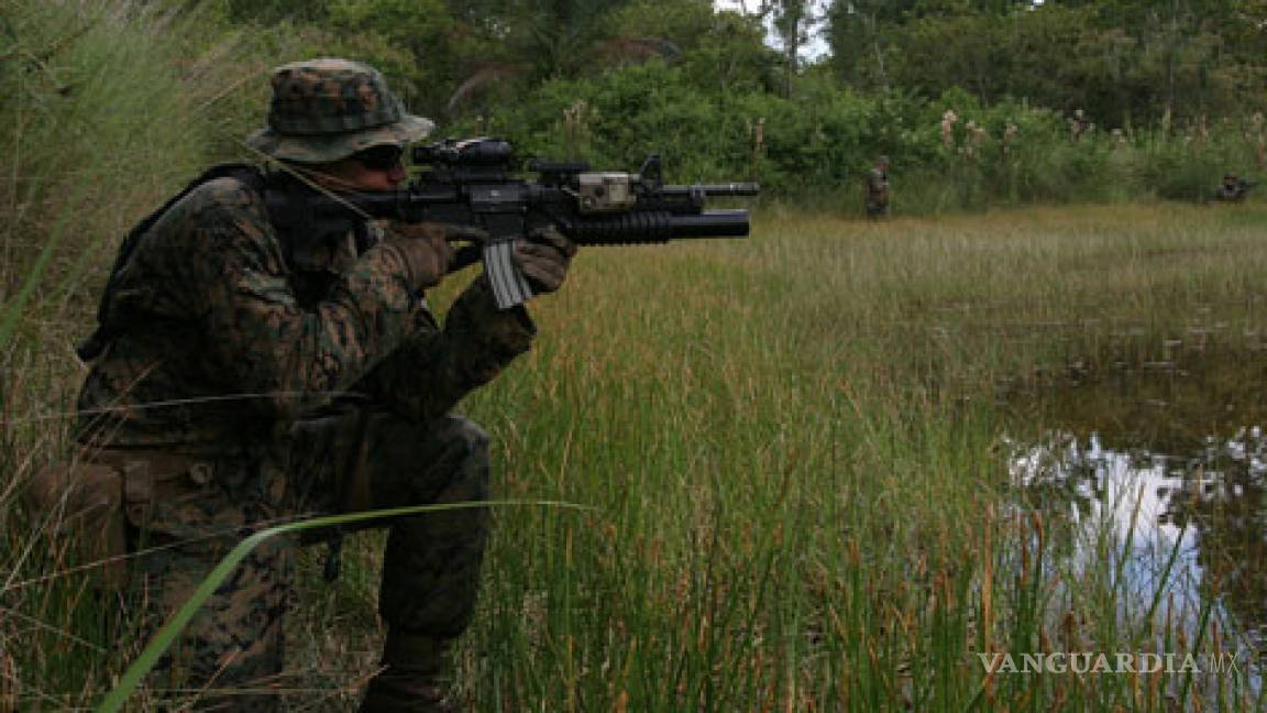Marines estadunidenses buscan a zetas en Guatemala