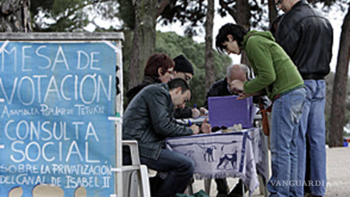 Madrid dice no a la privatización del agua en referendo ciudadano