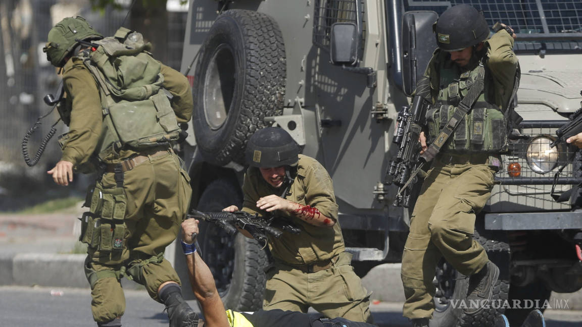 Secuencia del ataque terrorista contra un soldado israelí