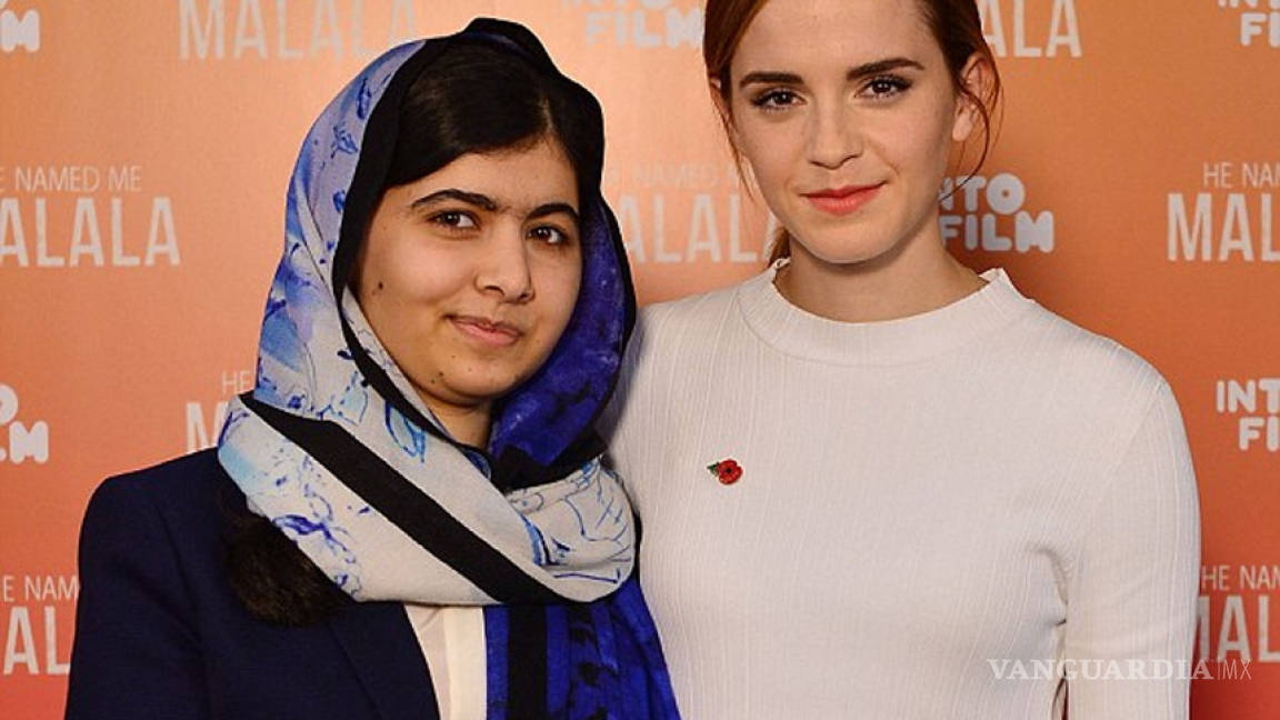 ‘Gracias a ti me considero una feminista’, dice Malala a Emma Watson