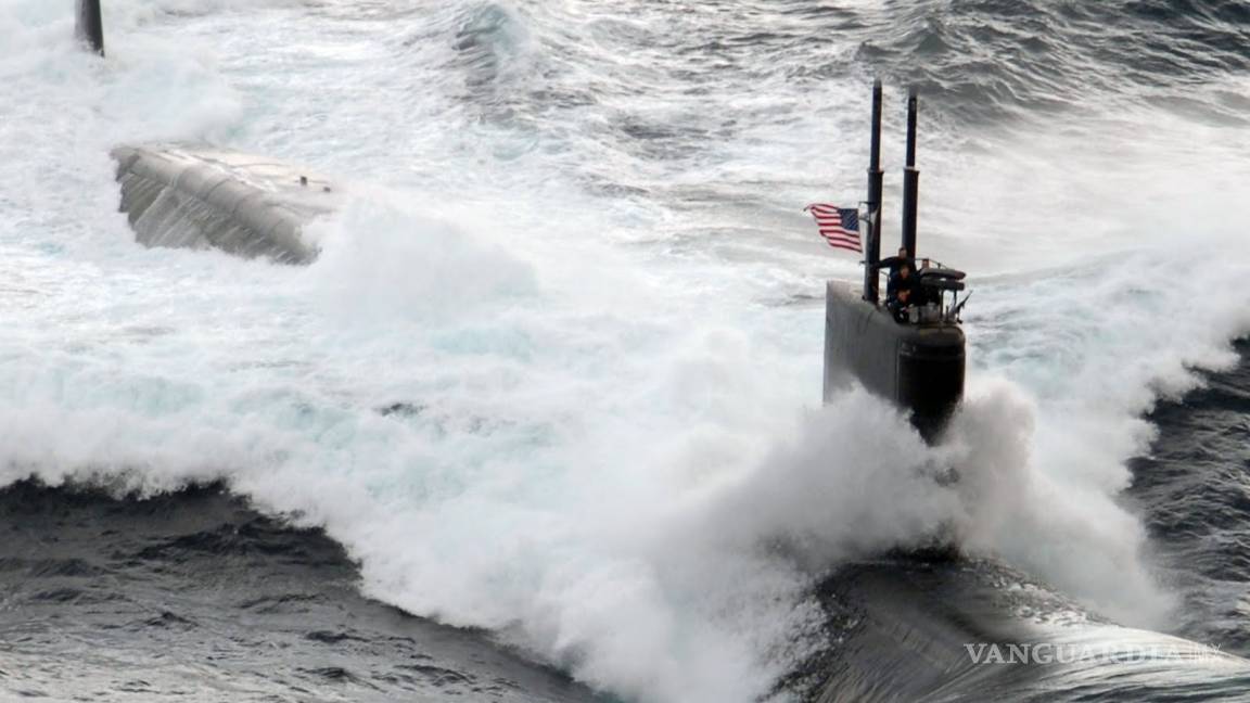 Llega submarino nuclear de Estados Unidos a la península coreana