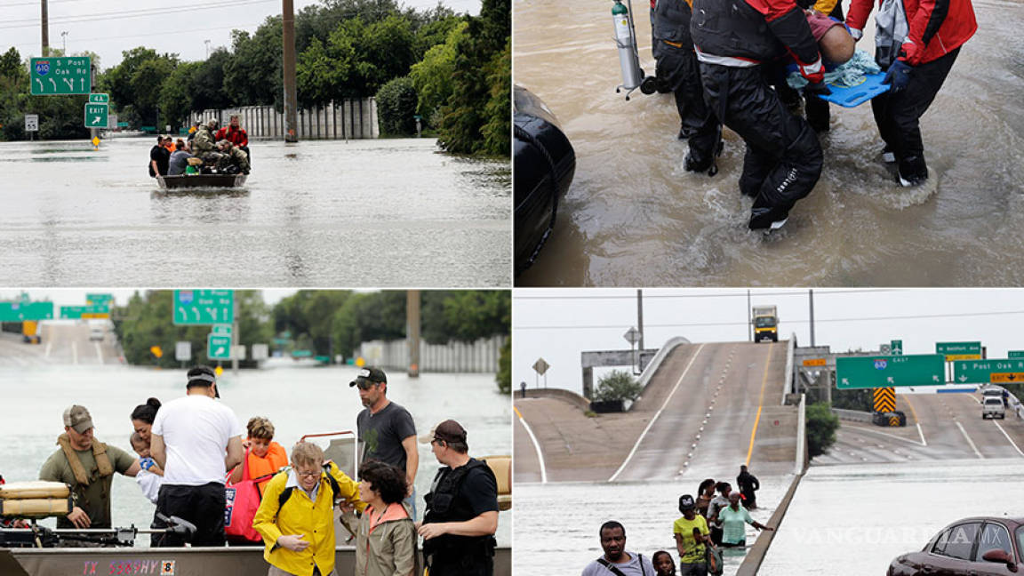 Vapulea ‘Harvey’ con lluvias históricas en Houston