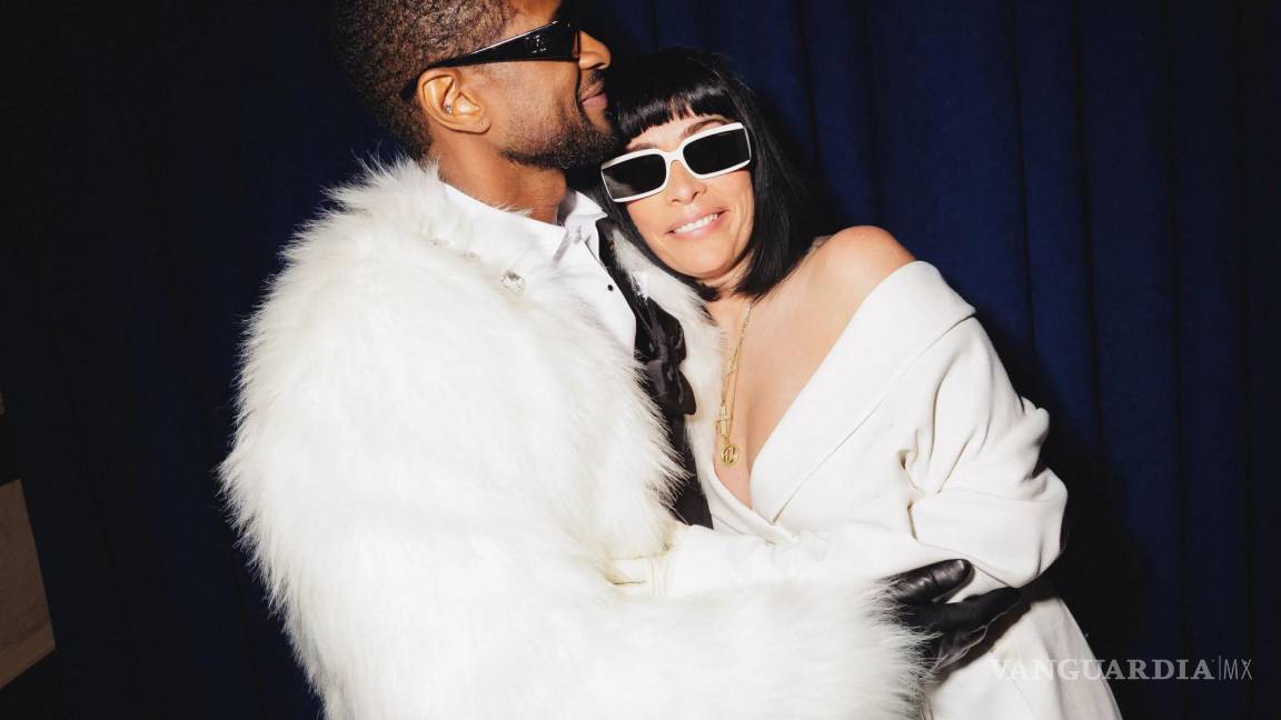 ¡Otro final de novela! Usher se casa con su novia tras el Show de Medio Tiempo del Super Bowl