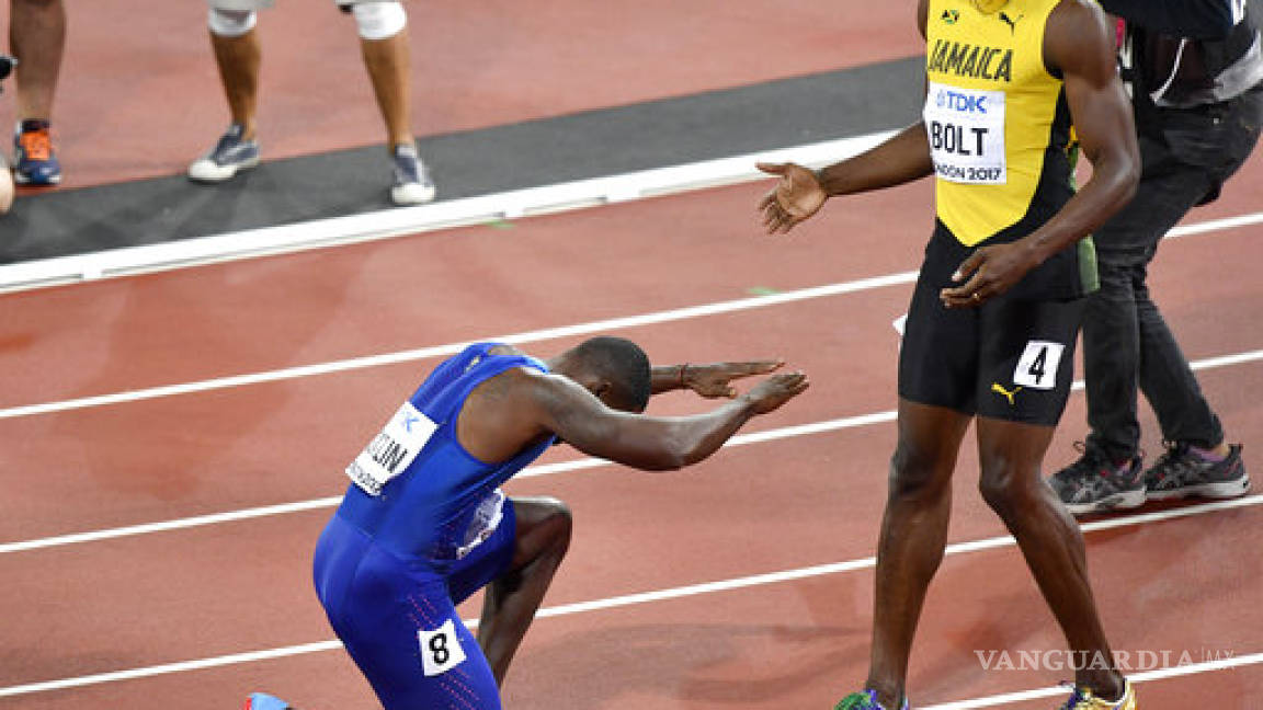 Bolt ante su última carrera: el relevo 4x100