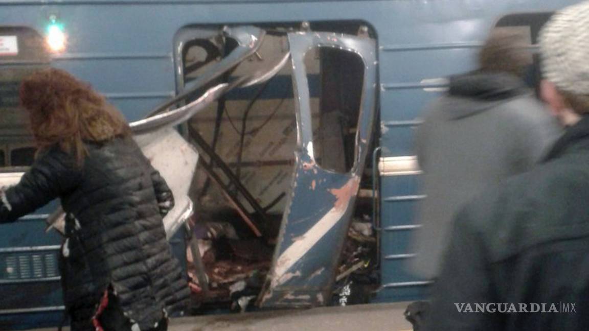 Atentado en San Petersburgo: 11 muertos y 45 heridos en una explosión en el metro