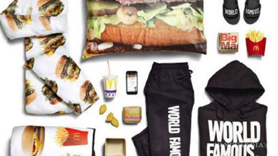 McDonald's lanza colección especial de ropa inspirada en su menú