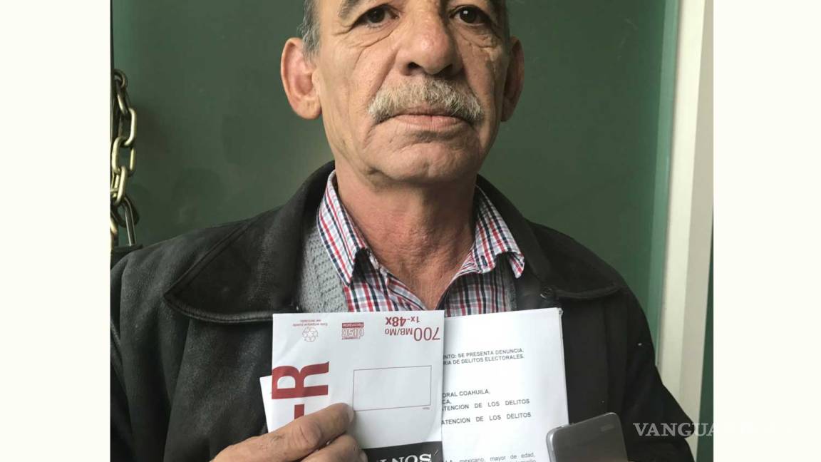Ciudadano denuncia a priístas de Ramos Arizpe por coacción al voto