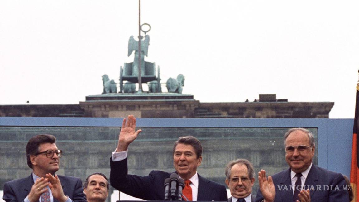 Hace 30 años Ronald Reagan dio un discurso pidiendo derribar el muro de Berlín