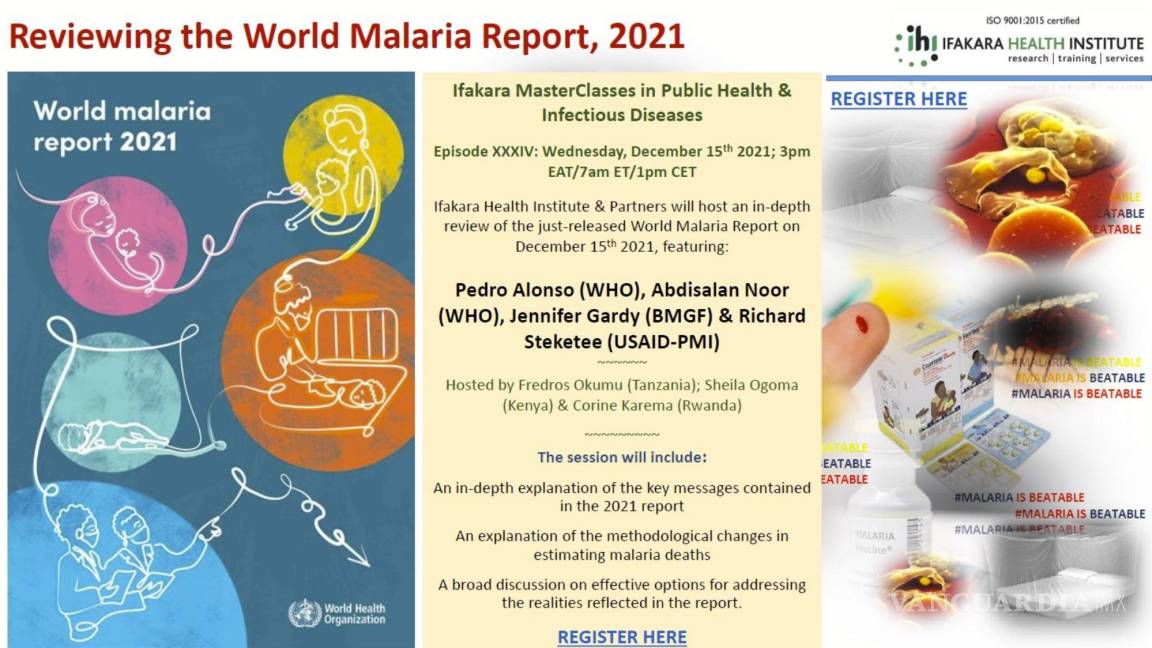 El mundo logra evitar el peor escenario en la lucha contra la malaria