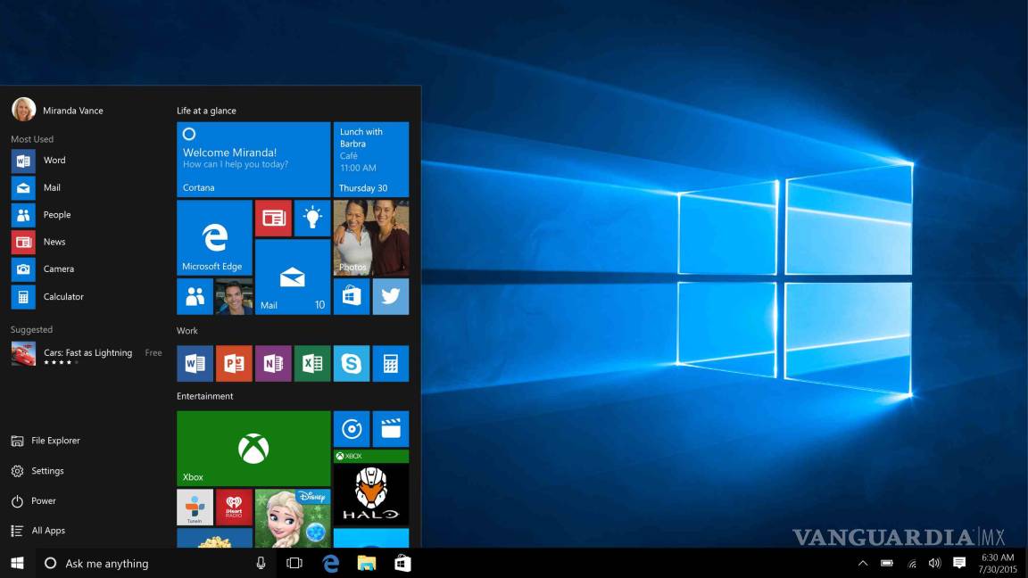 Ya se puede descargar Windows 10 en 190 países