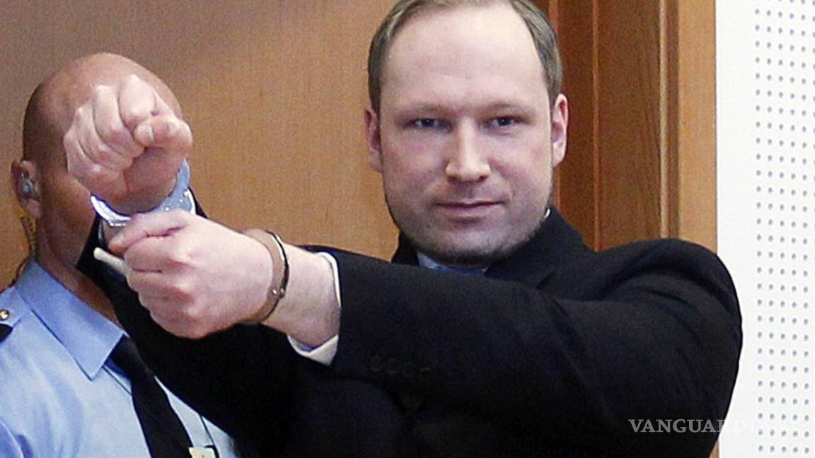 Demanda Breivik al Estado noruego por violación de derechos humanos