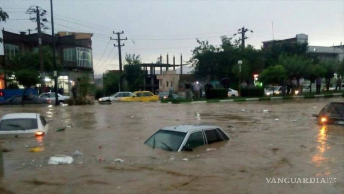Mueren 41 personas por inundaciones en Irán