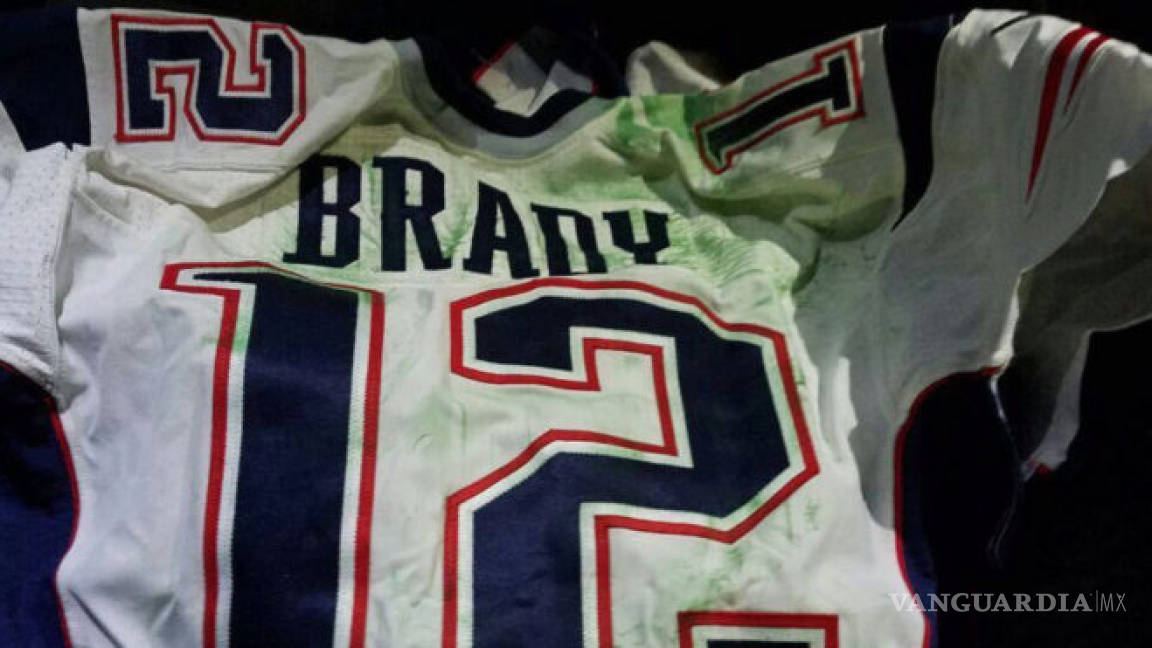 ¿Será el jersey recuperado el que utilizó Tom Brady?