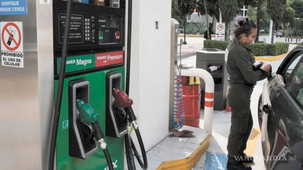 Hacienda baja estímulos complementarios a las gasolinas; van dos semanas a la baja
