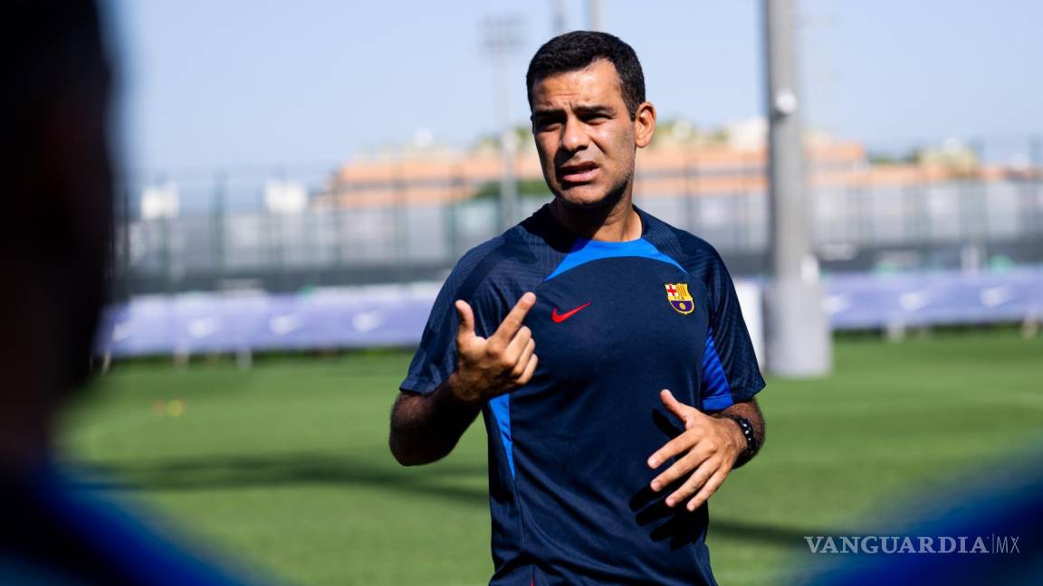 Todo apunta a que Rafa Márquez sería el elegido para ser el próximo entrenador del Barcelona