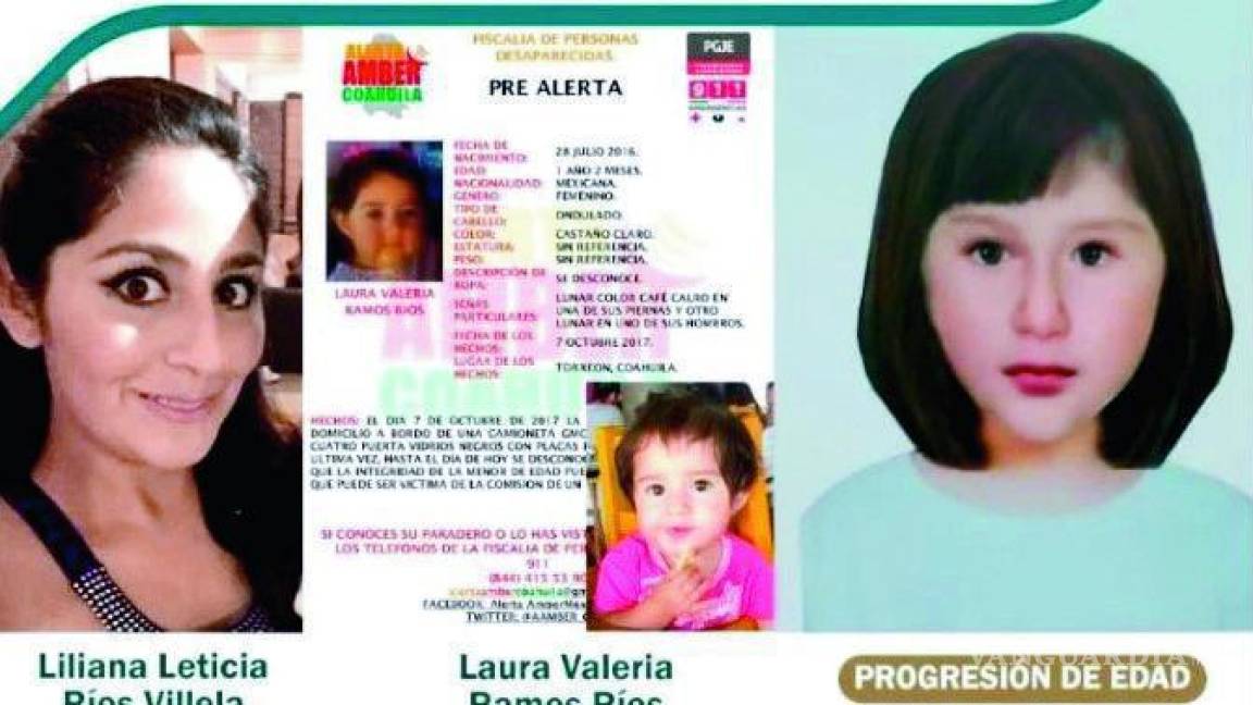 Fiscalía Torreón: buscan a madre e hija desaparecidas ofrecen recompensa