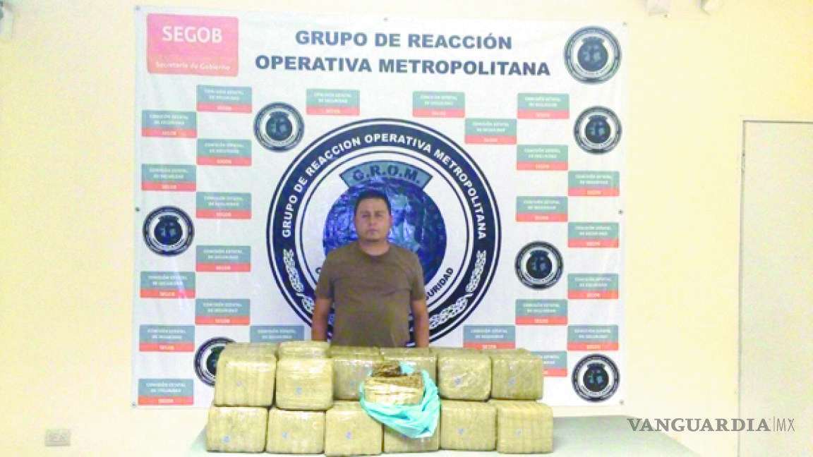 Transportaba droga de Zacatecas para venderla en Saltillo