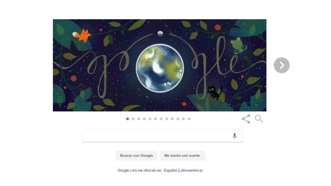Google lanza un Doodle por el Día de la Tierra para reflexionar