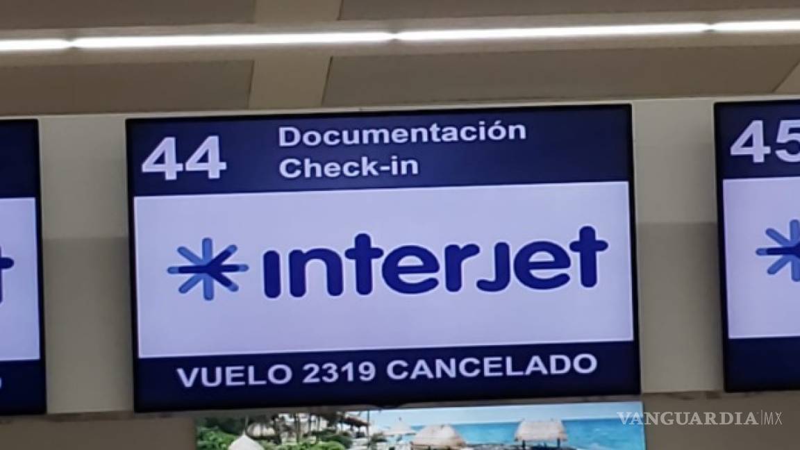 Interjet pagará casi medio millón de pesos por vuelos cancelados