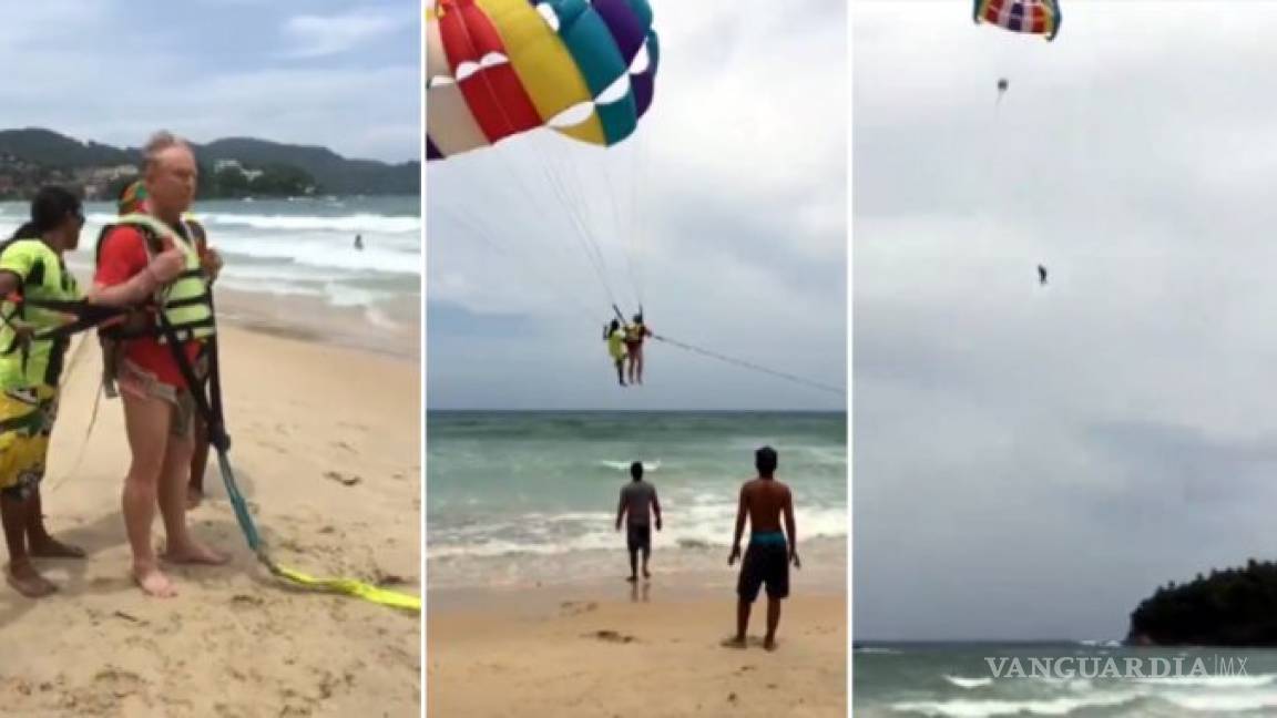 Turista muere tras desatar su paracaídas por accidente