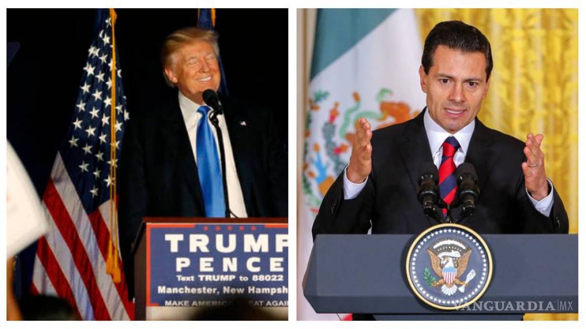 Trump y Peña Nieto discutirán sobre migración, comercio y drogas