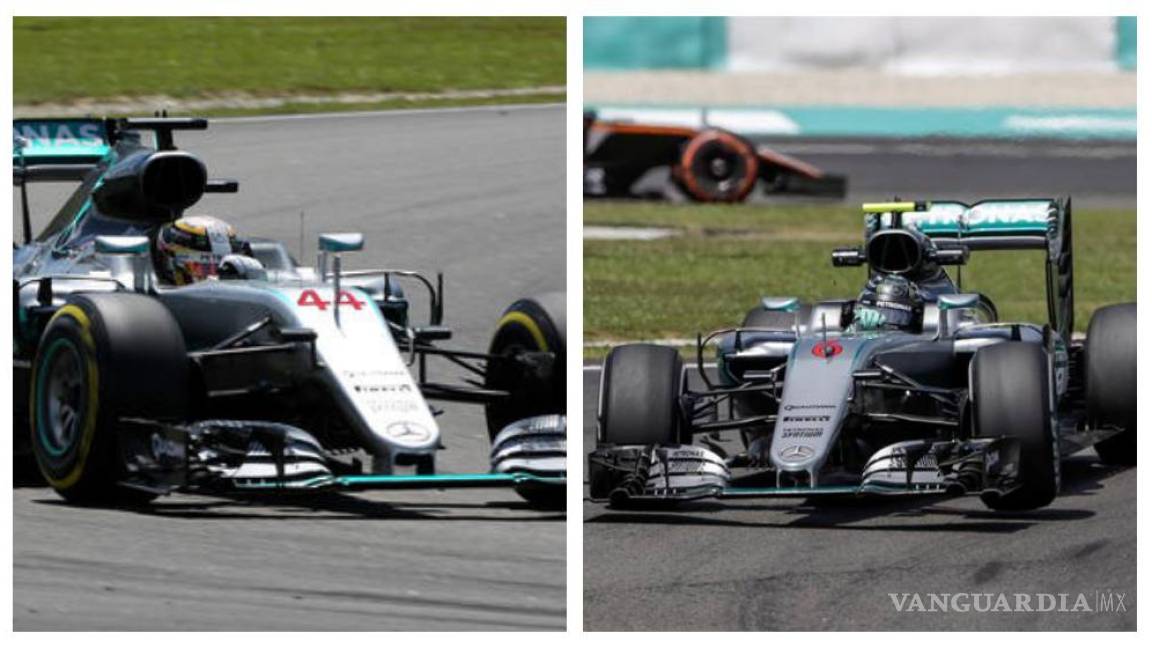 Hamilton y Rosberg se preparan para la batalla por la 'pole position'